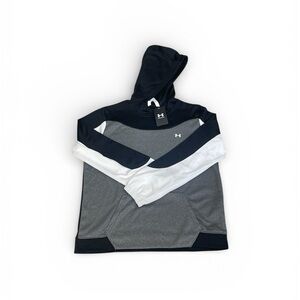Under Armour Women’s Black & gray pullover hoodie size Large New